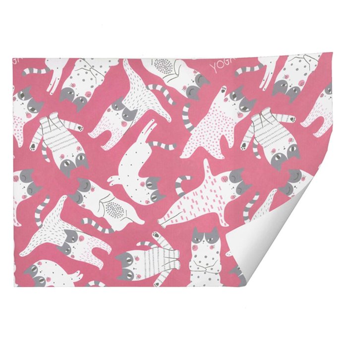 PAPEL REGALO PLIEGOS KRAFT BLANCO GATOS 70X100CM BUSQUETS | ARGUVAL, S,L | ENVASE 25 UDS. UNIDAD | 8422829650440 Imagen principal del producto