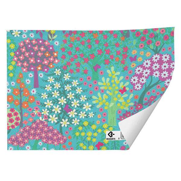 Expositor 25 pliegos papel regalo 70x100 cm Arbolitos Marca Arguval