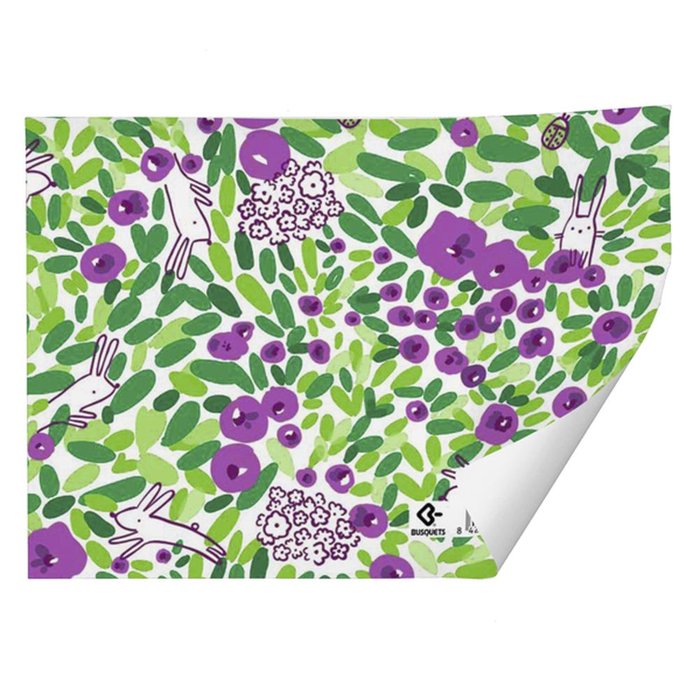 PAPEL REGALO PLIEGOS KRAFT BLANCO LAVANDA 70X100CM BUSQUETS | ARGUVAL, S,L | ENVASE 25 UDS. UNIDAD | 8422829665451 Imagen principal del producto