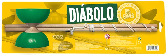 JUEGO DIABOLO | JUGUETES CAYRO S,L | 1 UNIDAD | 8422878071548 Imagen principal del producto