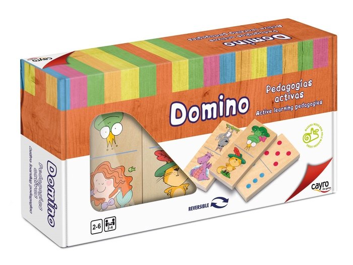 JUEGO DE MESA DOMINO KIDS | JUGUETES CAYRO S,L | 1 UNIDAD | 8422878081066 Imagen principal del producto