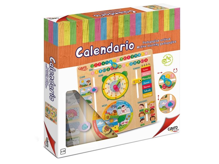 JUEGO DE MESA CALENDARIO | JUGUETES CAYRO S,L | 1 UNIDAD | 8422878081073