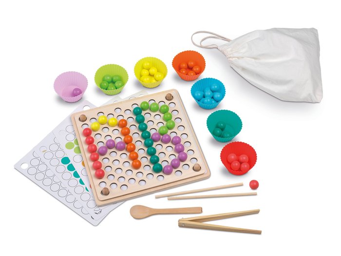 JUEGO DE MESA INFANTIL BEADS & CLIP | JUGUETES CAYRO S,L | 1 UNIDAD | 8422878081783 Imagen principal del producto
