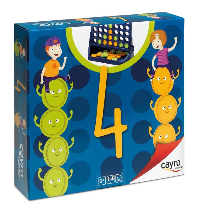 JUEGO DE MESA ACIERTA 4 | JUGUETES CAYRO S,L | 1 UNIDAD | 8422878203024 Imagen principal del producto