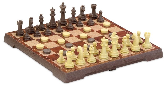 JUEGO DE MESA AJEDREZ DAMAS MAGNETICO MEDIANO | JUGUETES CAYRO S,L | 1 UNIDAD | 8422878404537 Imagen principal del producto