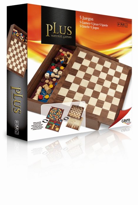 Juego de Mesa 5 Juegos Plus Juguetes Cayro S.L