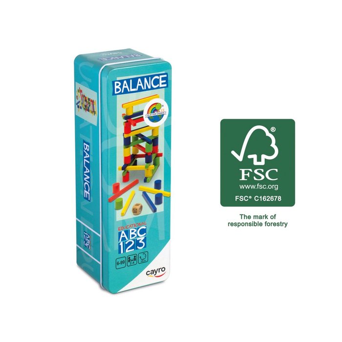 Juego de Mesa Balance Metal Box Juguetes Cayro S.L