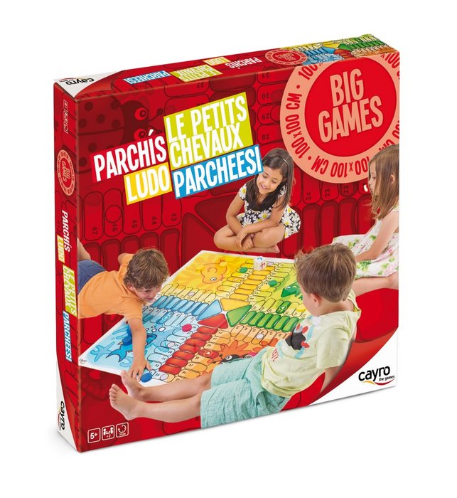 JUEGO DE MESA PARCHIS GIGANTE | JUGUETES CAYRO S,L | 1 UNIDAD | 8422878701605 Imagen principal del producto