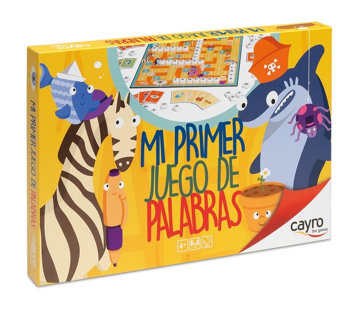 JUEGO DE MESA MI PRIMER JUEGO DE PALABRAS | JUGUETES CAYRO S,L | 1 UNIDAD | 8422878701612 Imagen principal del producto