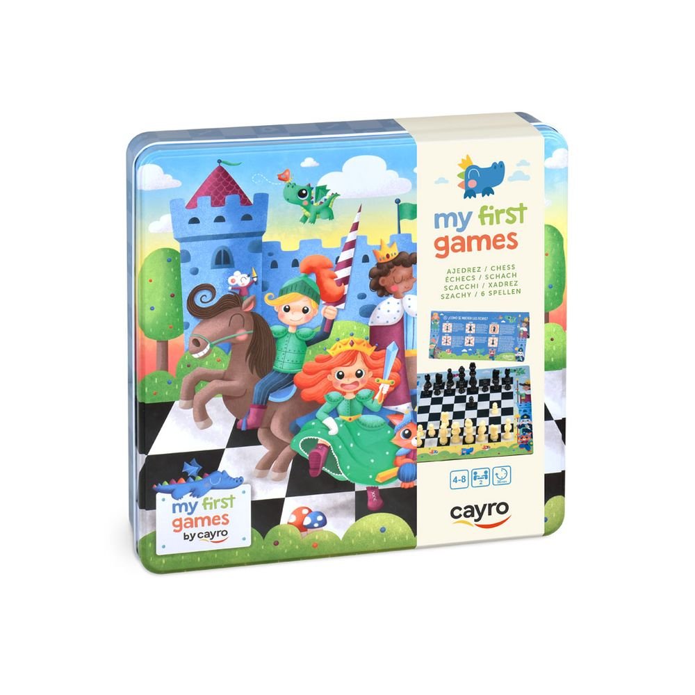 Juego de Mesa Mi Primer Ajedrez Juguetes Cayro S.L Imagen principal del producto