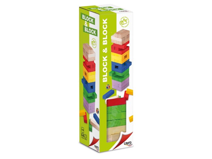 JUEGO DE MESA BLOCK & BLOCK BASICO COLORES | JUGUETES CAYRO S,L | 1 UNIDAD | 8422878701704 Imagen principal del producto