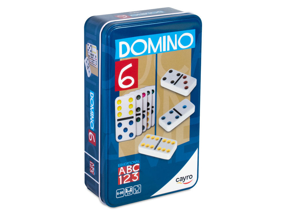 JUEGO DE MESA DOMINO COLORES DOBLE 6 | JUGUETES CAYRO S,L | 1 UNIDAD | 8422878702466 Imagen principal del producto