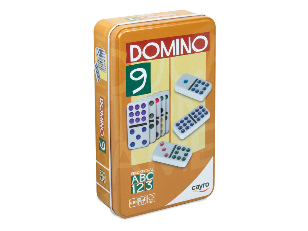 JUEGO DE MESA DOMINO COLORES DOBLE 9 | JUGUETES CAYRO S,L | 1 UNIDAD | 8422878702473 Imagen principal del producto