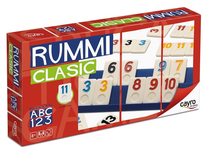 RUMMICLASIC 4 JUGADORES | JUGUETES CAYRO S,L | 1 UNIDAD | 8422878707430 Imagen principal del producto