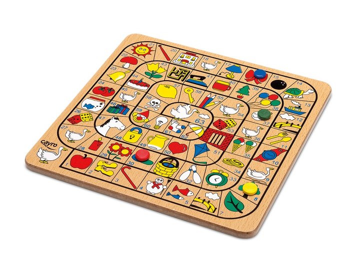 JUEGO DE MESA PARCHIS OCA DE MADERA CAJA METAL C/ACCESORIOS | JUGUETES CAYRO S,L | 1 UNIDAD | 8422878707522 Imagen principal del producto
