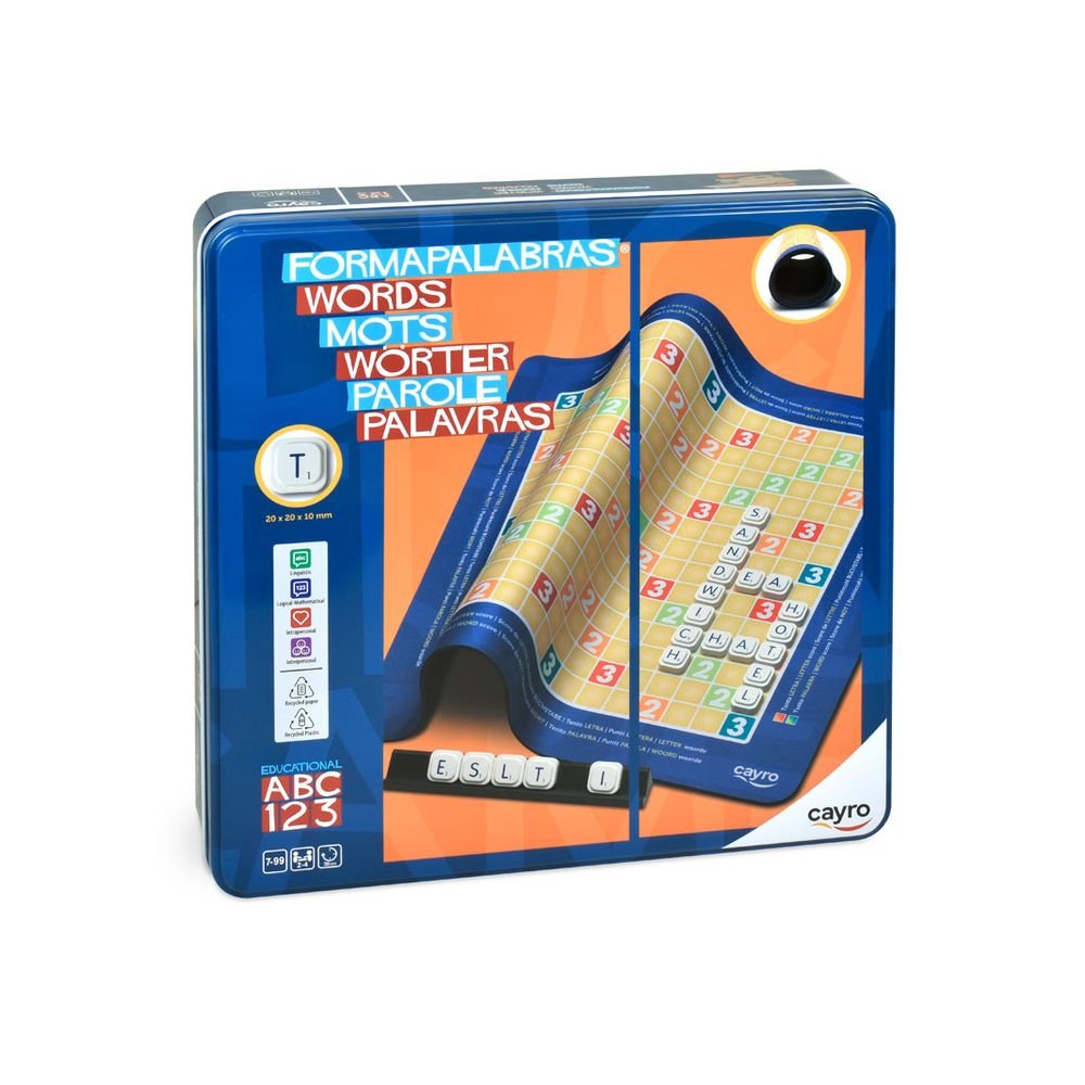 Juego Formapalabras Metal Box Juguetes Cayro S.L Imagen principal del producto