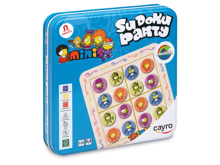 JUEGO DE MESA SUDOKU PARTY | JUGUETES CAYRO S,L | 1 UNIDAD | 8422878707768