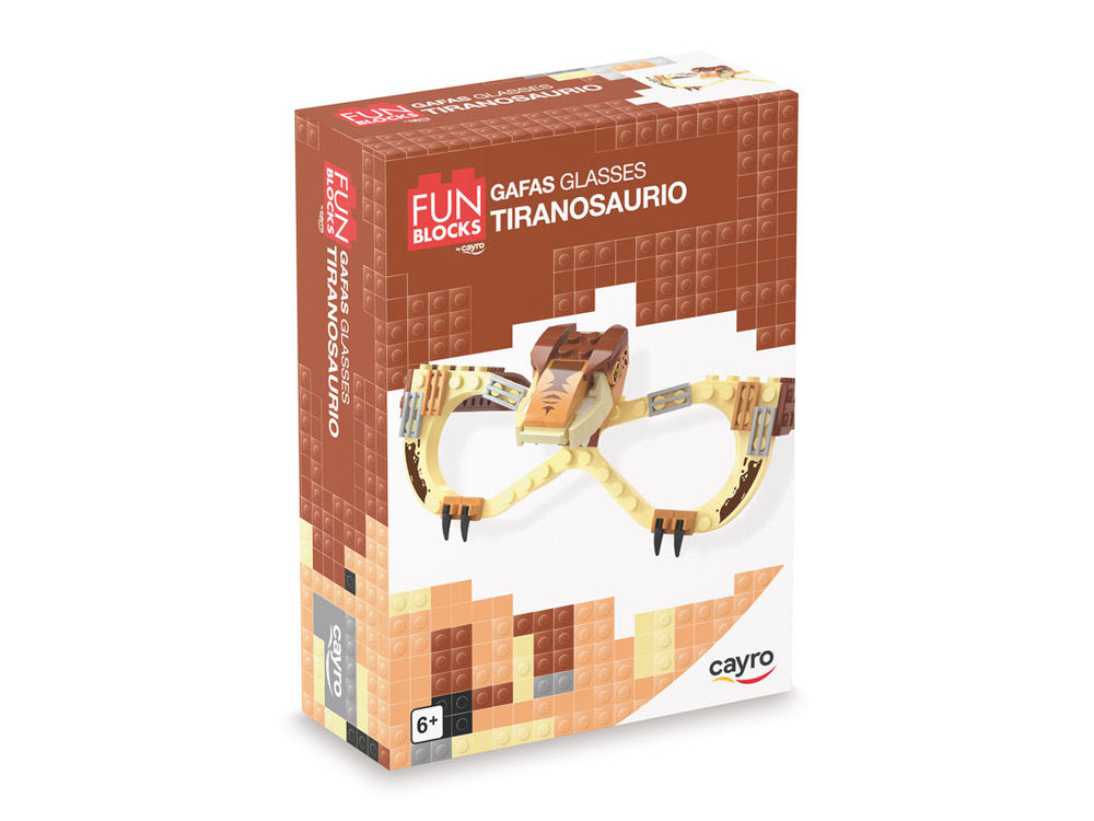 Juego Gafas Tiranosaurio Fun Blocks Juguetes Cayro