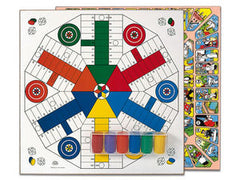 TABLERO PARCHIS 6 OCA MADERA CON ACCESORIO 40 X 40 CM | JUGUETES CAYRO S,L | 1 UNIDAD | 8422878713868