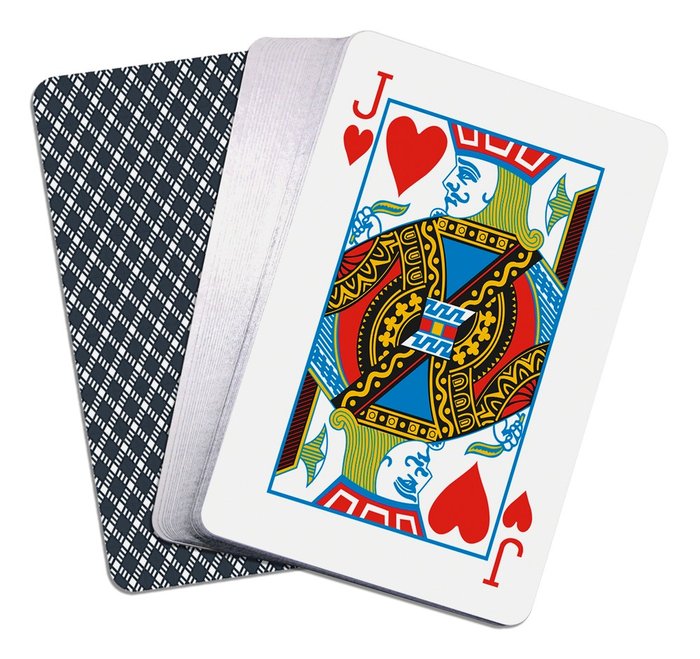 BARAJA CARTAS POKER 100 PLASTICO | JUGUETES CAYRO S,L | 1 UNIDAD | 8422878755059 Imagen principal del producto