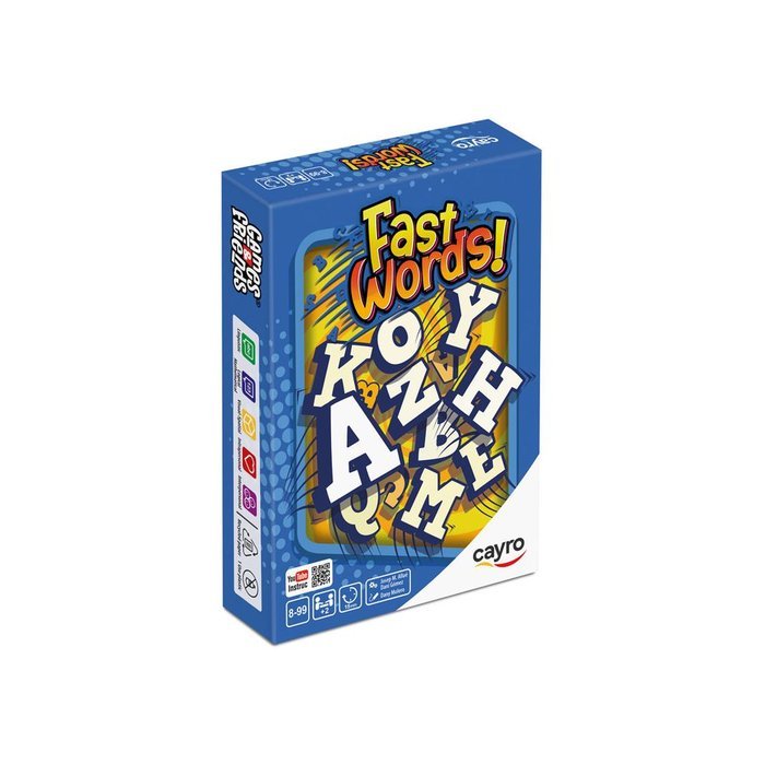 JUEGO DE MESA FAST WORDS | JUGUETES CAYRO S,L | 1 UNIDAD | 8422878770045