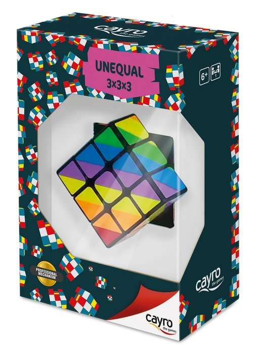 JUEGO DE MESA CUBO 3 X 3 UNEQUAL | JUGUETES CAYRO S,L | 1 UNIDAD | 8422878783137 Imagen principal del producto