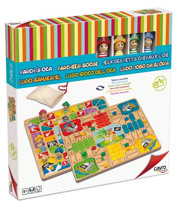 TABLERO MADERA PARCHIS OCA INFANTIL CON ACCESORIOS | JUGUETES CAYRO S,L | 1 UNIDAD | 8422878808434