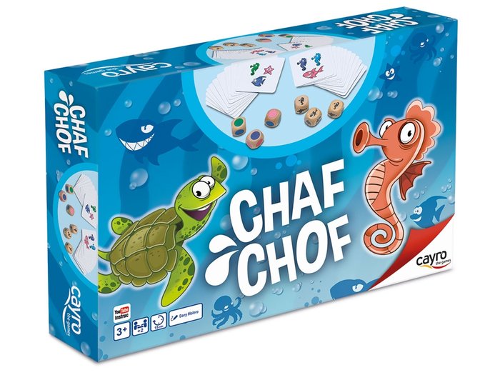 JUEGO DE MESA INFANTIL CHAF CHOF | JUGUETES CAYRO S,L | 1 UNIDAD | 8422878808557 Imagen principal del producto