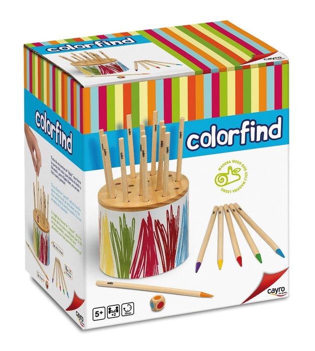 JUEGO DE MESA COLORFIND | JUGUETES CAYRO S,L | 1 UNIDAD | 8422878808632 Imagen principal del producto