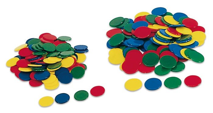 FICHAS COLORES 15 MM BOLSA 100 UDS | JUGUETES CAYRO S,L | 1 UNIDAD | 8422878900091 Imagen principal del producto