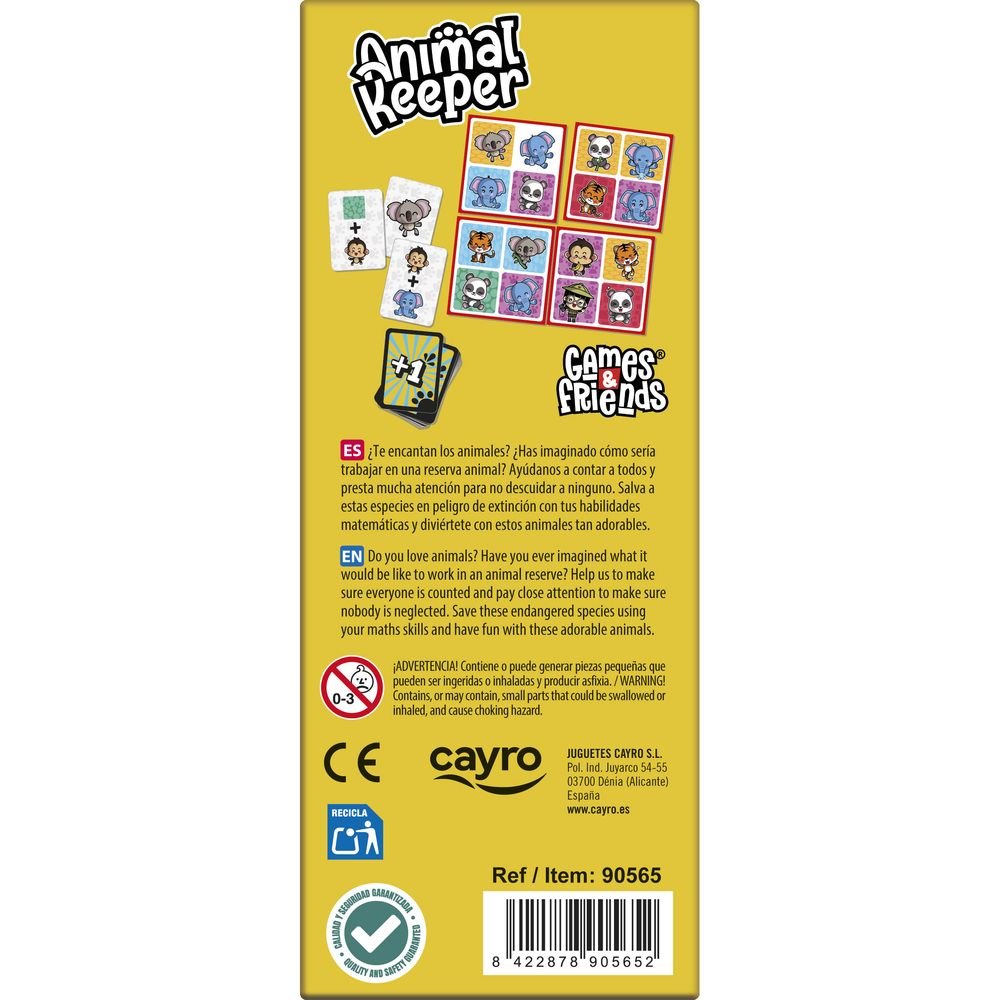 Animal Keeper Mini, expositor 10 unidades Cayro