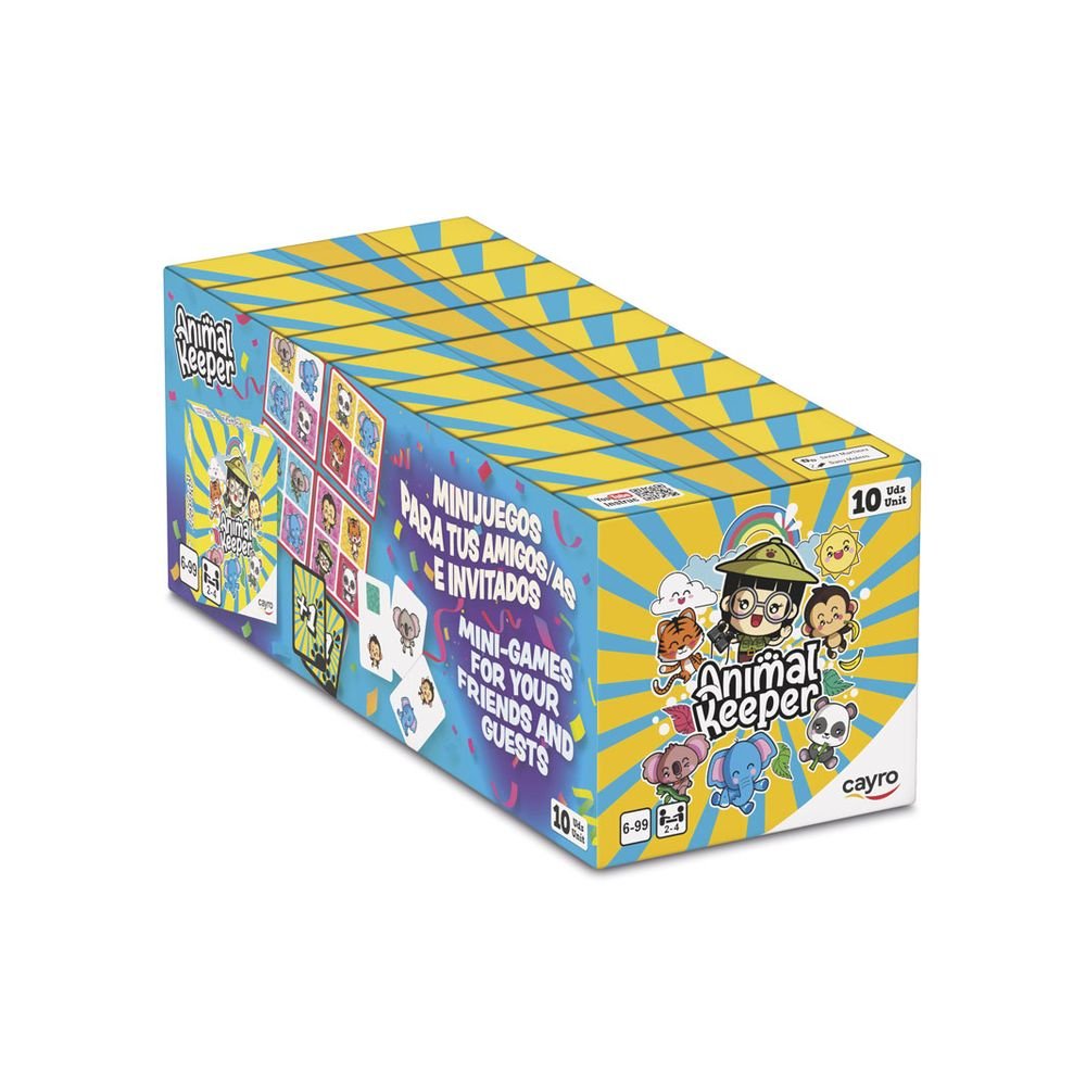 Animal Keeper Mini, expositor 10 unidades Cayro