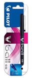 Bolígrafo Pilot V-Ball Negro Punta 0,5 mm