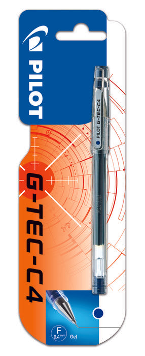 Rotulador Pilot G-Tec C 4 Tinta De Gel 0,4 Negro 1 Ud | Pilot | Pack 1 Unidades