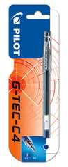 Rotulador Pilot G-Tec C 4 Tinta De Gel 0,4 Negro 1 Ud | Pilot | Pack 1 Unidades