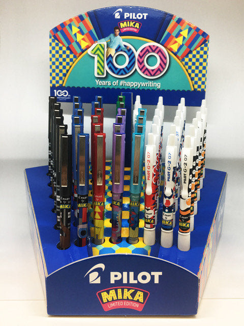 Pack 48 Bolígrafos V5 y G2 Colección Mika Pilot Marca
