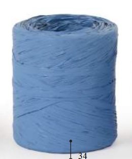 ROLLO CINTA RAFIA AZUL POLYRAPHIA A-15MM 200M C-34 | EUROCINSA | 1 UNIDAD | 8422917606502 Imagen principal del producto