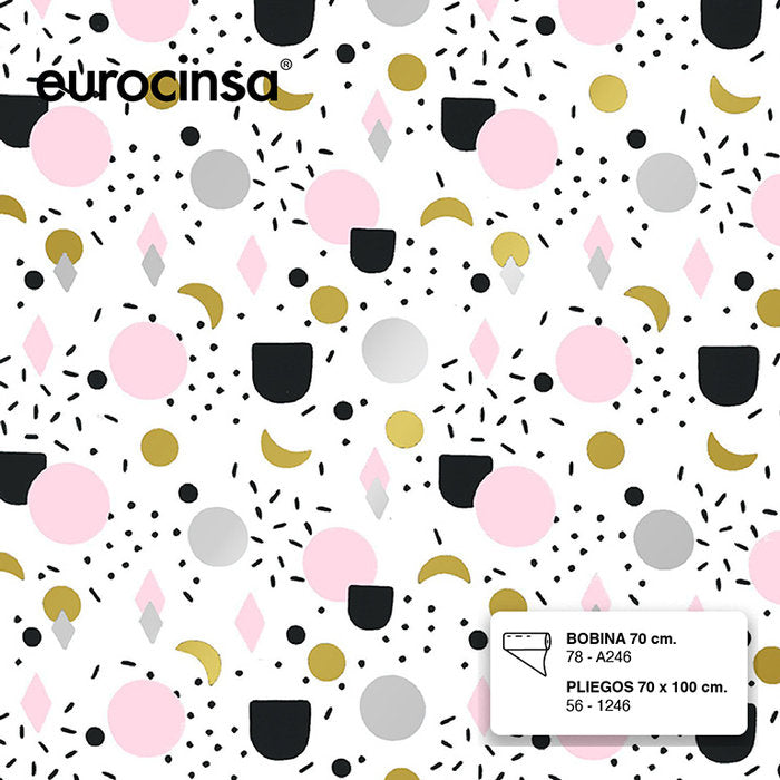 PAPEL REGALO BOBINA 62 CM TODO AÑO 78-F246 | EUROCINSA | 1 UNIDAD | 8422917738166 Imagen principal del producto