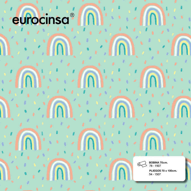 PAPEL REGALO BOBINA 31CM PUENTES TODO AÑO | EUROCINSA | 1 UNIDAD | 8422917751424