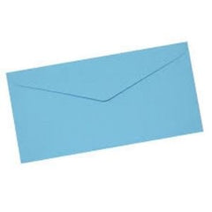 SOBRE 125X180 80GR AZUL CELESTE | 25 UNIDADES | (MICHEL PAPELES ESPECIALES)