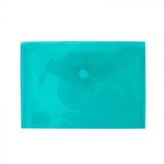 PAQ/10 CARPETA SOBRE A5 CIERRE VELCRO PP VERDE