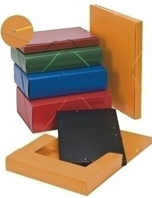 Carpeta Proyectos Carton Forrado L.3 Cm Verde