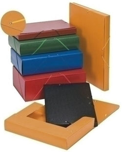 Carpeta proyectos carton forrado Carchivo 5 cm amarillo