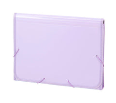 ACORDEON PP SOFT FOLIO 13 DPTOS RIBETE GOMA MALVA | CARCHIDEA, S,L,