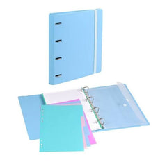 CARPEBLOC FOAM 4 ANILLAS 35MM SOFT PP 100H 4SEP SOBRE AZUL | 1 UNIDADES | (CARCHIDEA, S,L,)