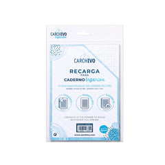 RECAMBIO BLOC INGENIOX A5 50H CUADRO 5X5 | 1 UNIDADES | (CARCHIDEA, S,L,)