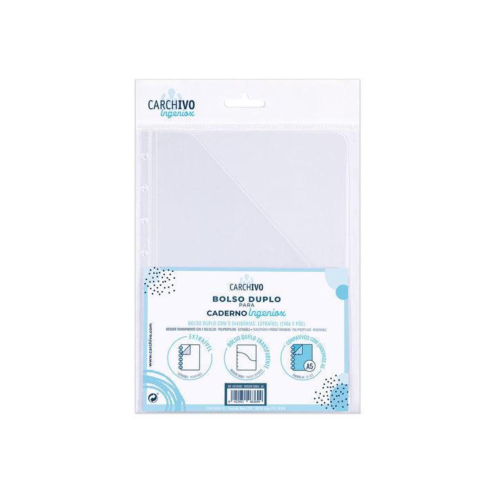 Blister Dossier Doble Ingeniox A5 Pp Transparente