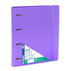 CARPEBLOC PP FOAM STYLE 4 ANILLAS 35MM 100H 4SEP SOBRE VIOL | 1 UNIDADES | (CARCHIDEA, S,L,)