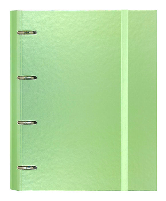 CARPEBLOC A4 4 ANILLAS 35MM METALIZADO 100H VERDE | 1 UNIDADES | (CARCHIDEA, S,L,) Imagen principal del producto