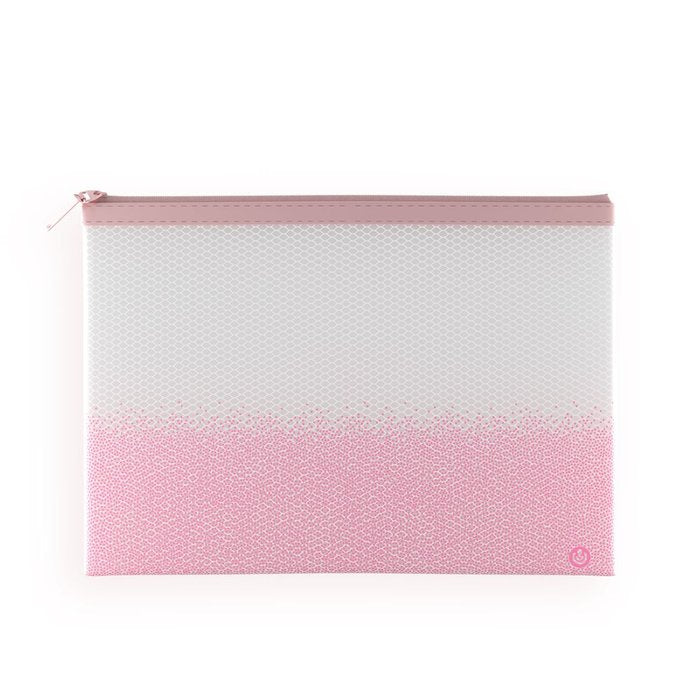 BOLSA CREMALLERA EVABAG SENSE A4 ROSA | CARCHIDEA, S,L,